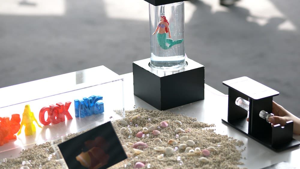 Syringe-worked Mermaid